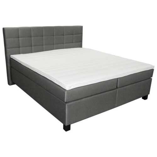 Boxspring postel Braun