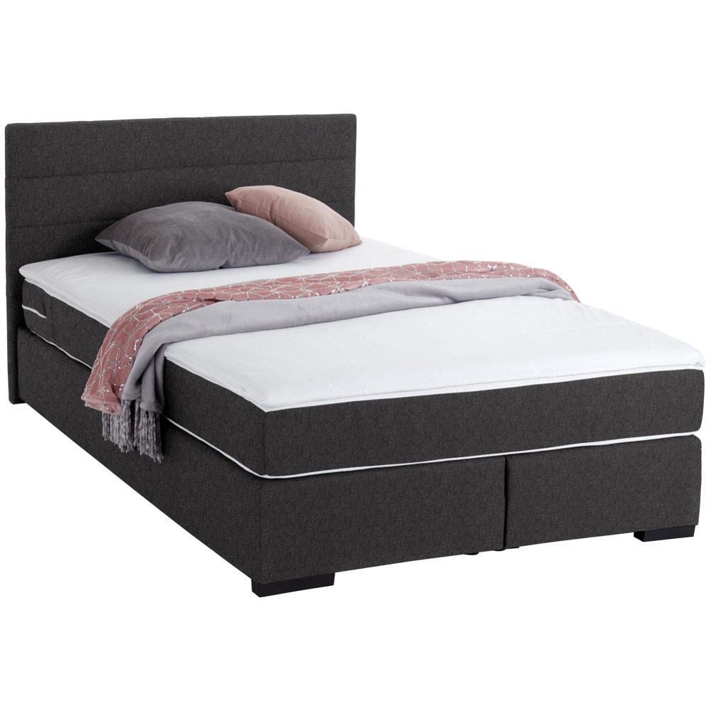 Boxspringbett Mit Topper  & Matratze 140x200cm Mammut