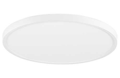 Bílé plastové stropní LED světlo Nova Luce Dixie 40 cm