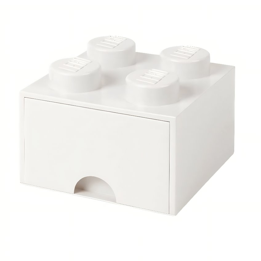 Bílý úložný box LEGO® Storage 25 x 25 cm