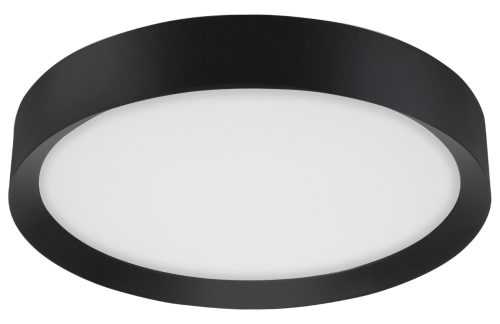 Černé kovové stropní LED světlo Nova Luce Luton 55 cm