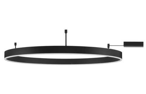 Černé kovové stropní LED světlo Nova Luce Motif 100 cm