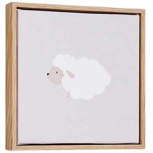 Dětský obraz Kave Home Milu sheep 20 x 20 cm