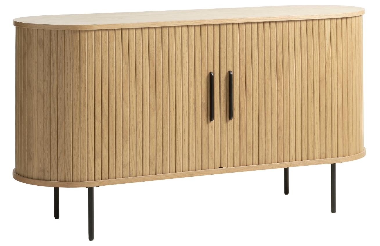 Dubová komoda Unique Furniture Nola 140 x 45 cm