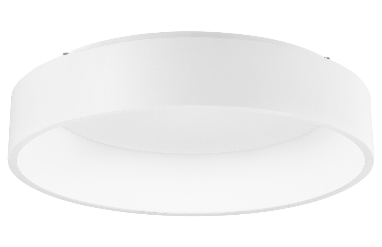 Matně bílé kovové stropní LED světlo Nova Luce Rando 60 cm