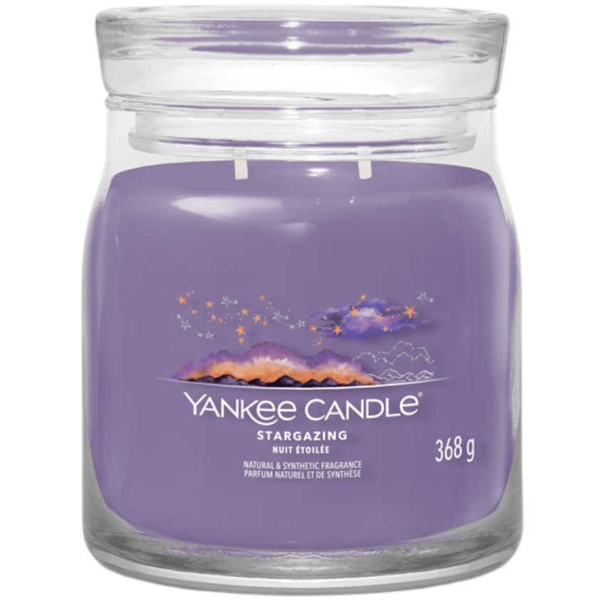 Střední vonná svíčka Yankee Candle Stargazing Singature