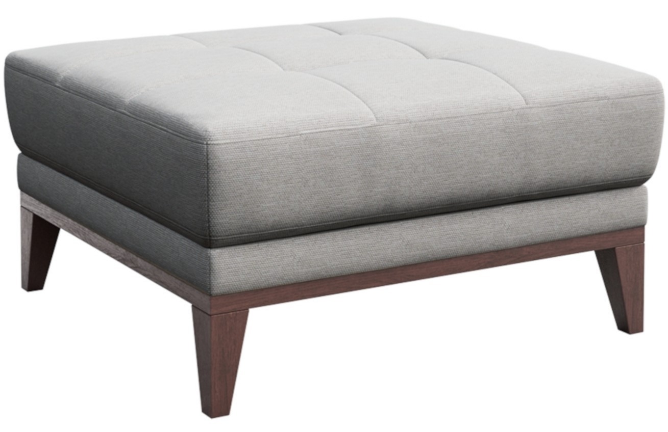 Světle šedá látková podnožka MESONICA Musso Tufted