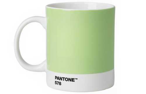 Světle zelený porcelánový hrnek Pantone Light Green 578 375 ml